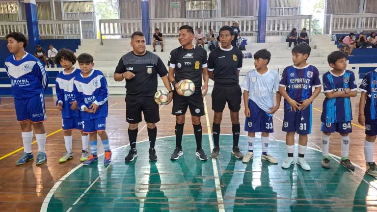 Comenzó la Liga Infantil de Futsal en la ciudad