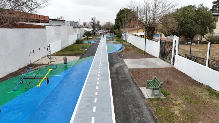 El Paseo del Deporte se renovó para disfrute de los vecinos