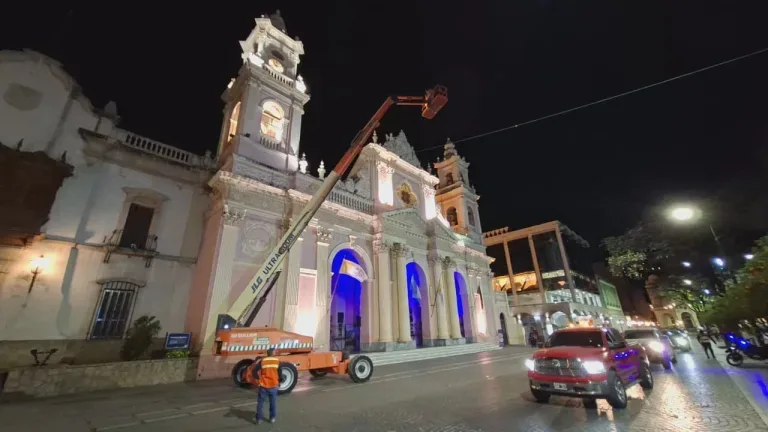 Inauguraron nuevo sistema de iluminación en la Catedral Basílica