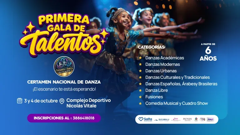 Inscripciones abiertas para la Gala de Talentos en agosto