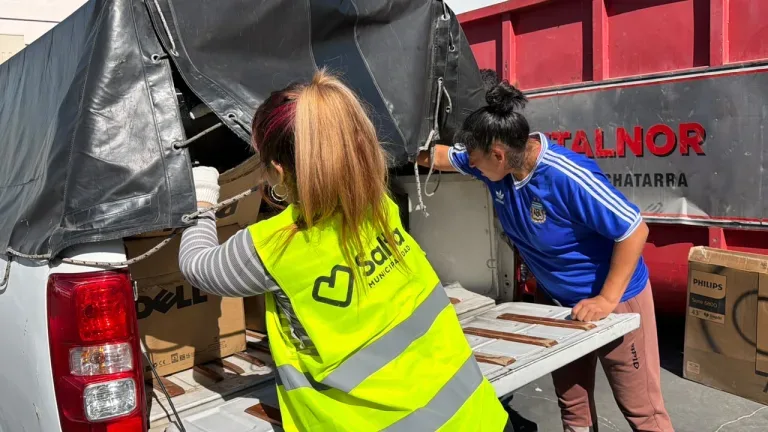 Los vecinos participaron en el 10° Reciclatón de la ciudad