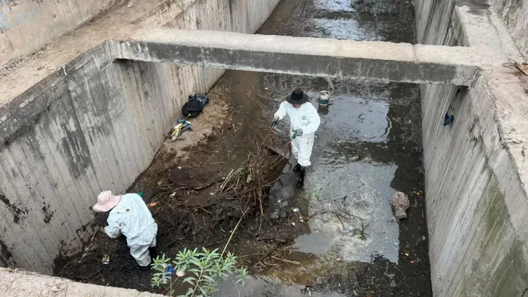 Mejoras en el canal pluvial Tinkunaku para la comunidad