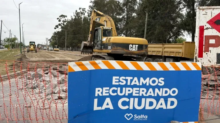 Mejoras viales en Zona Norte: nuevos frentes de hormigonado