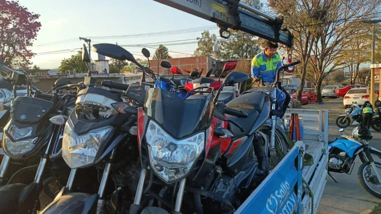 Operativo de tránsito: 36 motos secuestradas en la ciudad