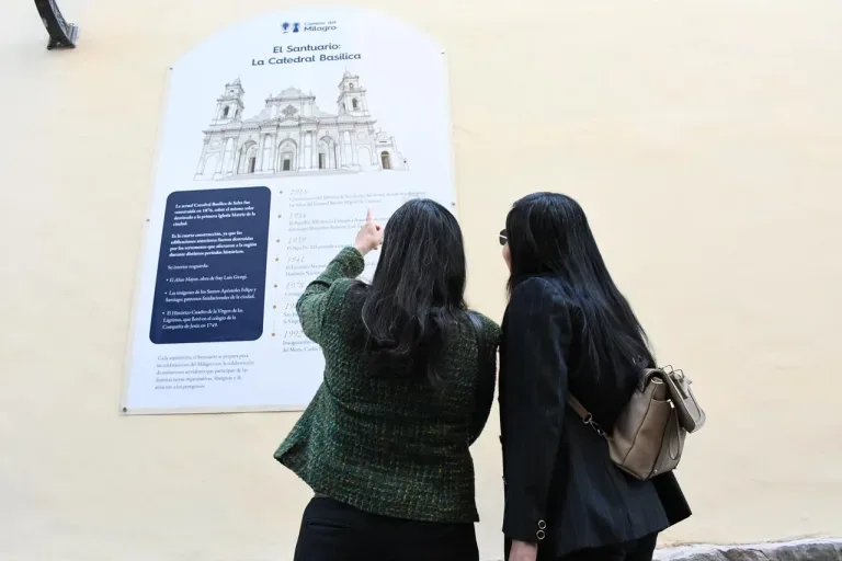 Recorridos sobre la historia del Milagro disponibles todo el año