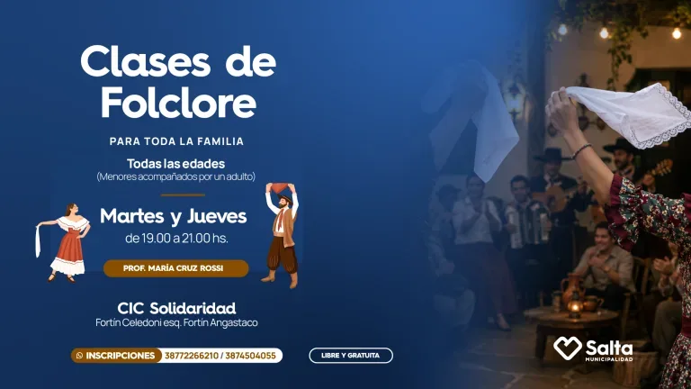 Taller de folclore familiar en el CIC Solidaridad