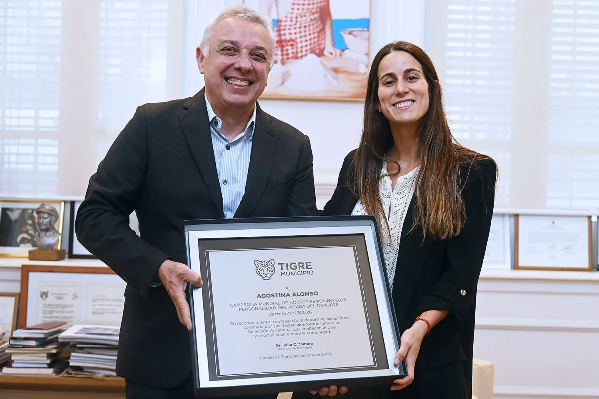 Agostina Alonso, reconocida como Personalidad Destacada del Deporte