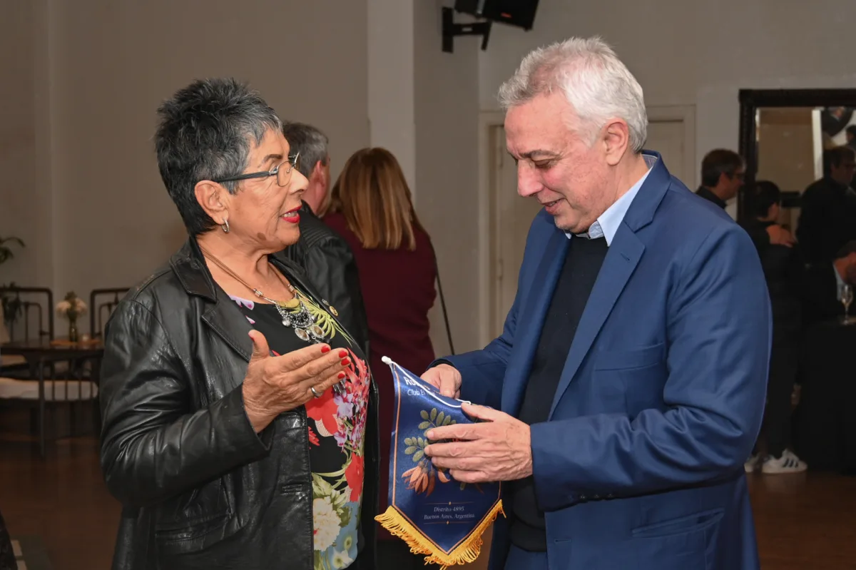 Cambio de autoridades en el Rotary Club de El Talar