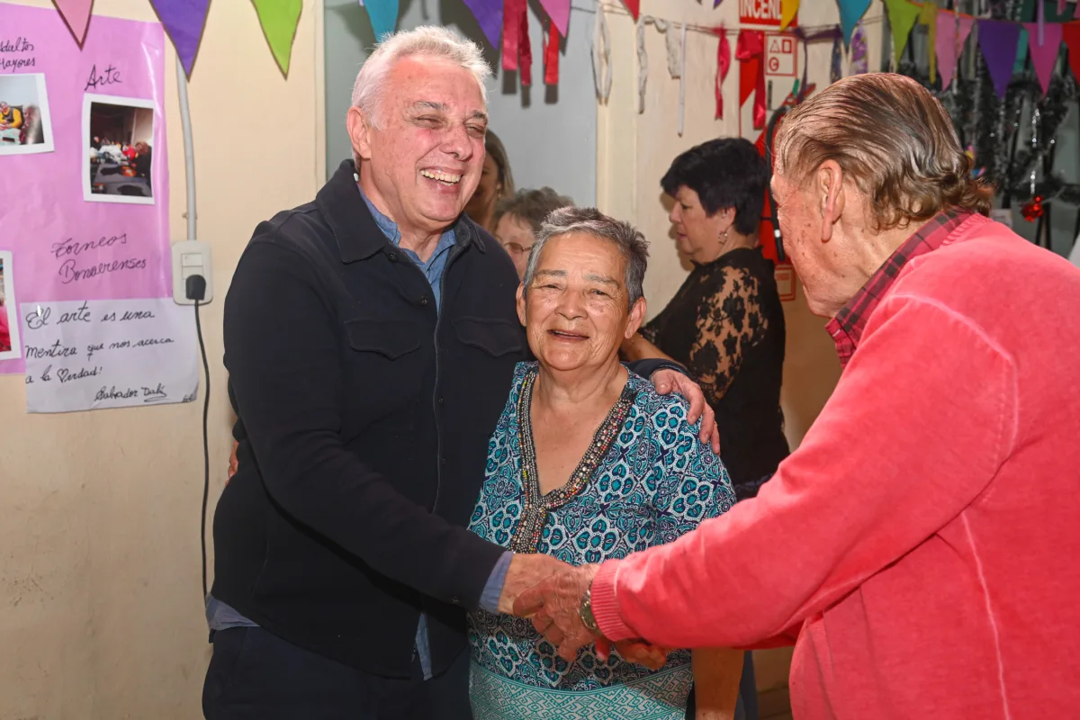 Celebración del 27° aniversario del Centro de Jubilados en El Talar