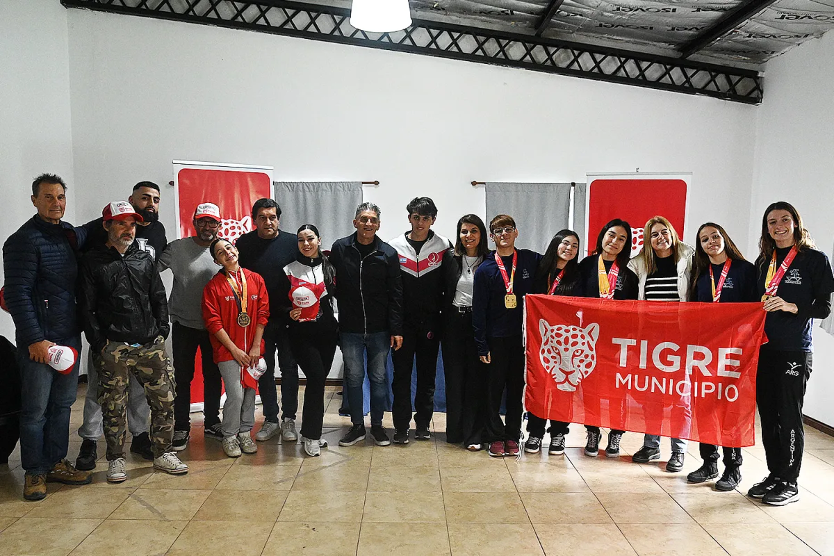 Deportistas de Tigre reciben apoyo antes de competencias internacionales
