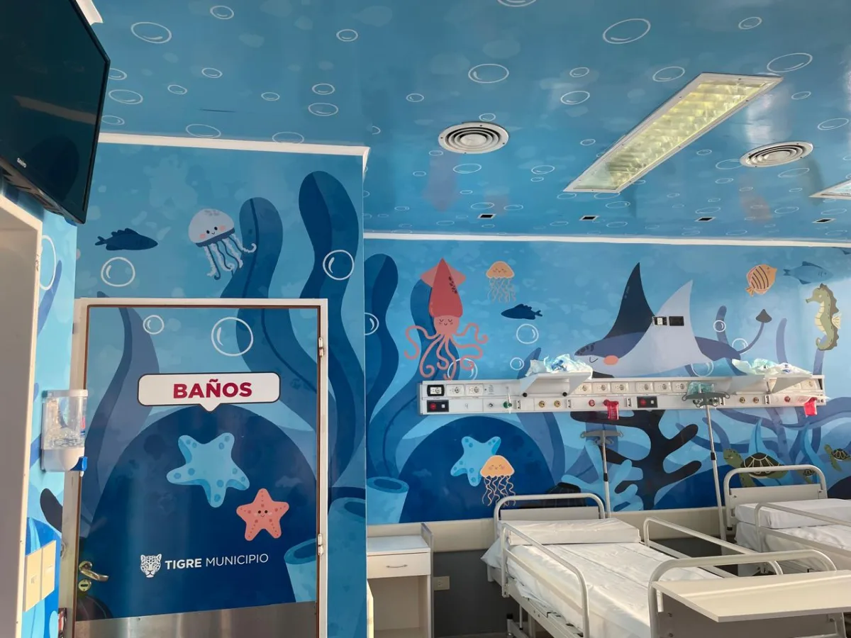 El Hospital Materno Infantil de Tigre renovó su Centro de Día