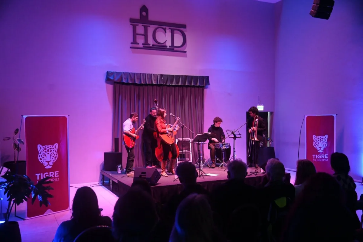 Eugenia Entrerríos brilló en el ciclo de Jazz y Blues en Tigre