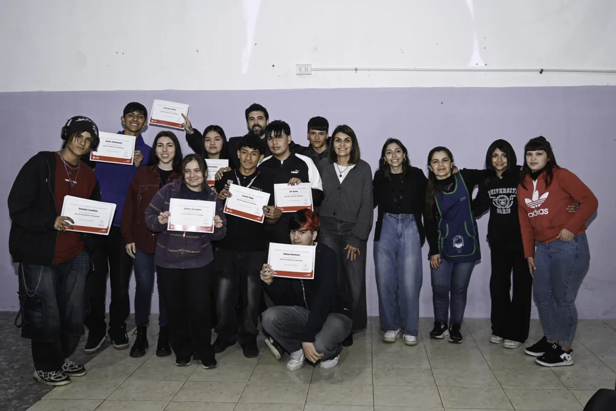 Finalizó el taller de streaming en el Centro Popular de Desarrollo