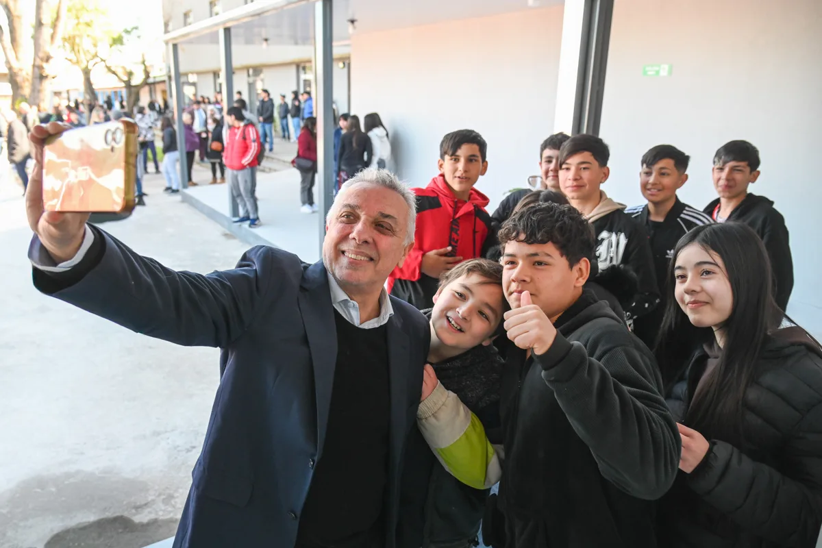 Inauguraron obras en la Escuela Secundaria N° 21 de Benavídez