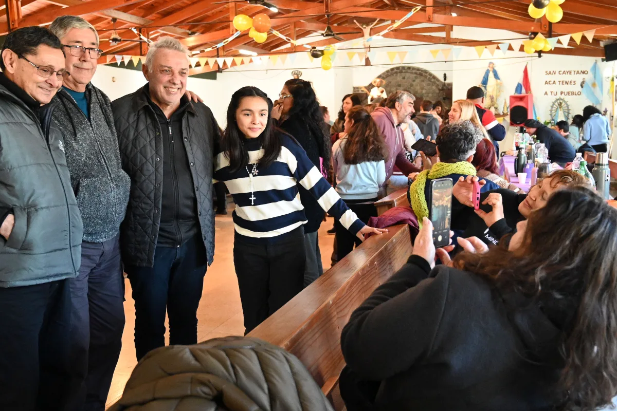 La comunidad de El Arco celebró los 40 años de la parroquia San Cayetano