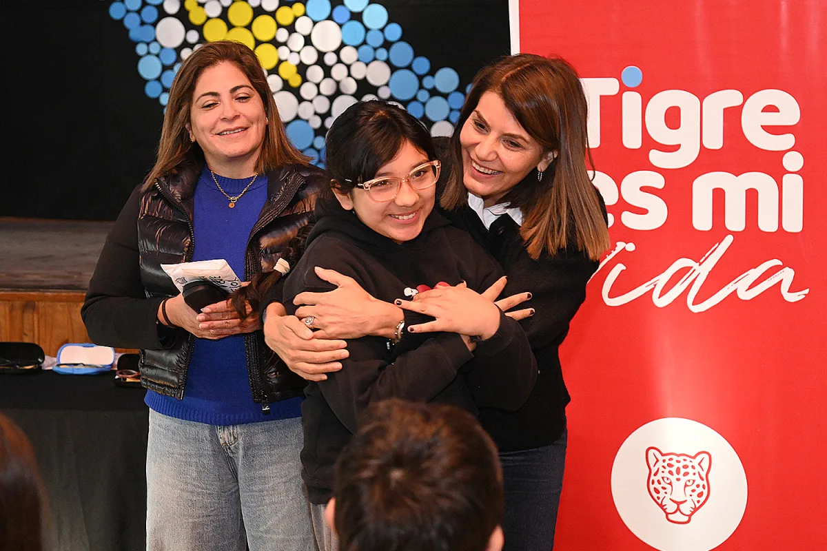 Más de 100 anteojos entregados en escuelas de Tigre