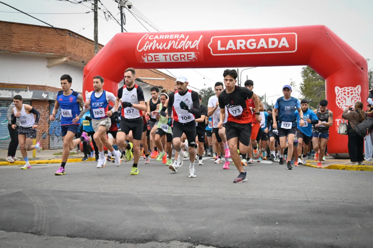 Más de 1200 participantes disfrutaron de la Carrera Comunidad en El Talar
