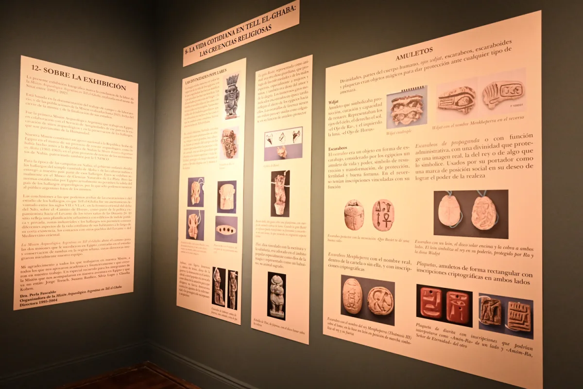 Nueva exposición en el MAT sobre la misión arqueológica en Egipto