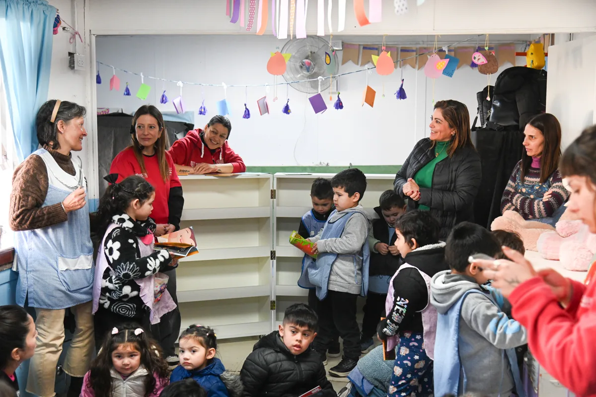 Nuevas bibliotecas móviles para infantes en General Pacheco