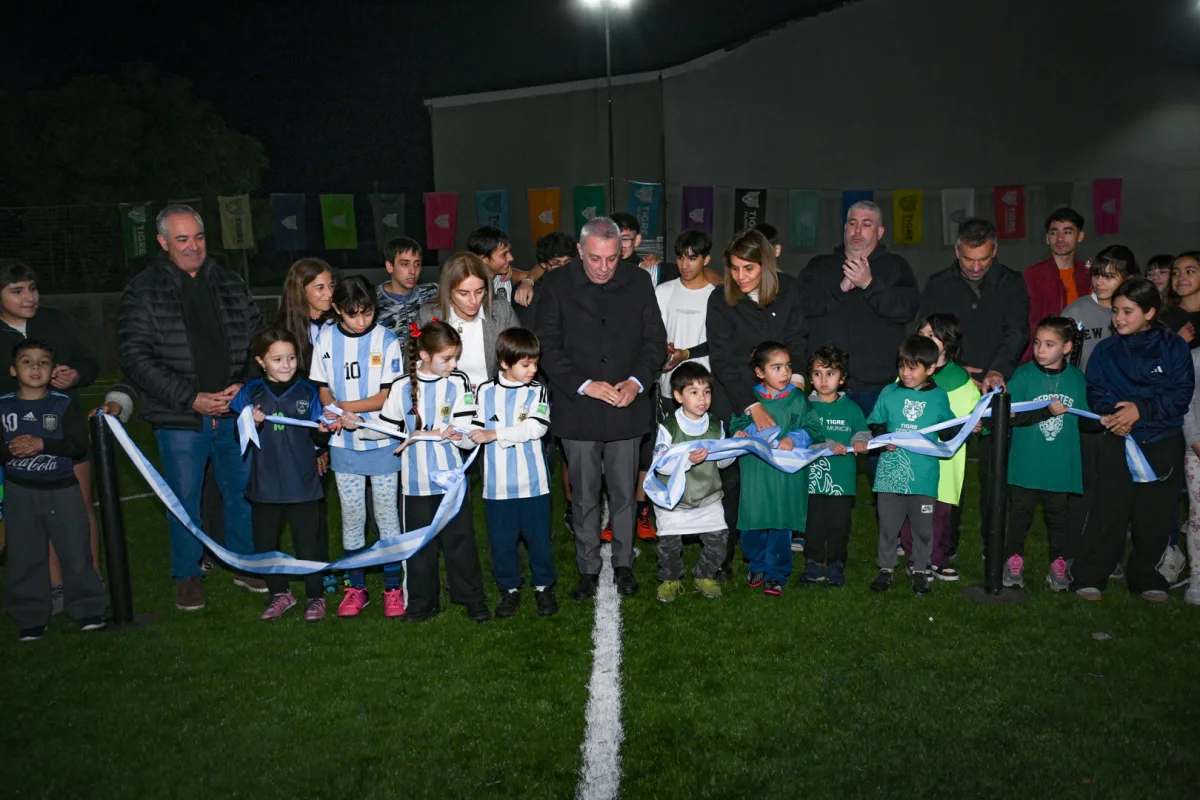 Nuevas canchas de césped sintético en Tigre mejoran el deporte local