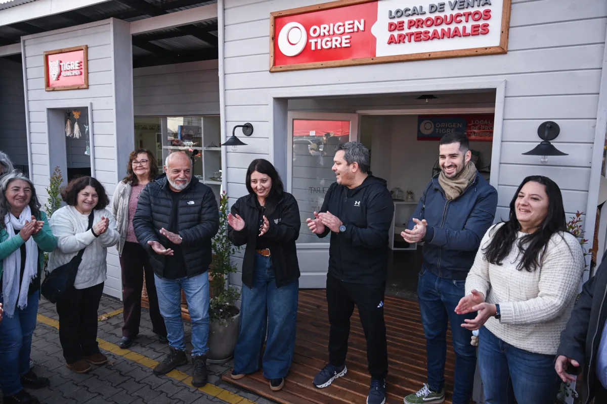 Reapertura del local de emprendedores Origen Tigre en General Pacheco