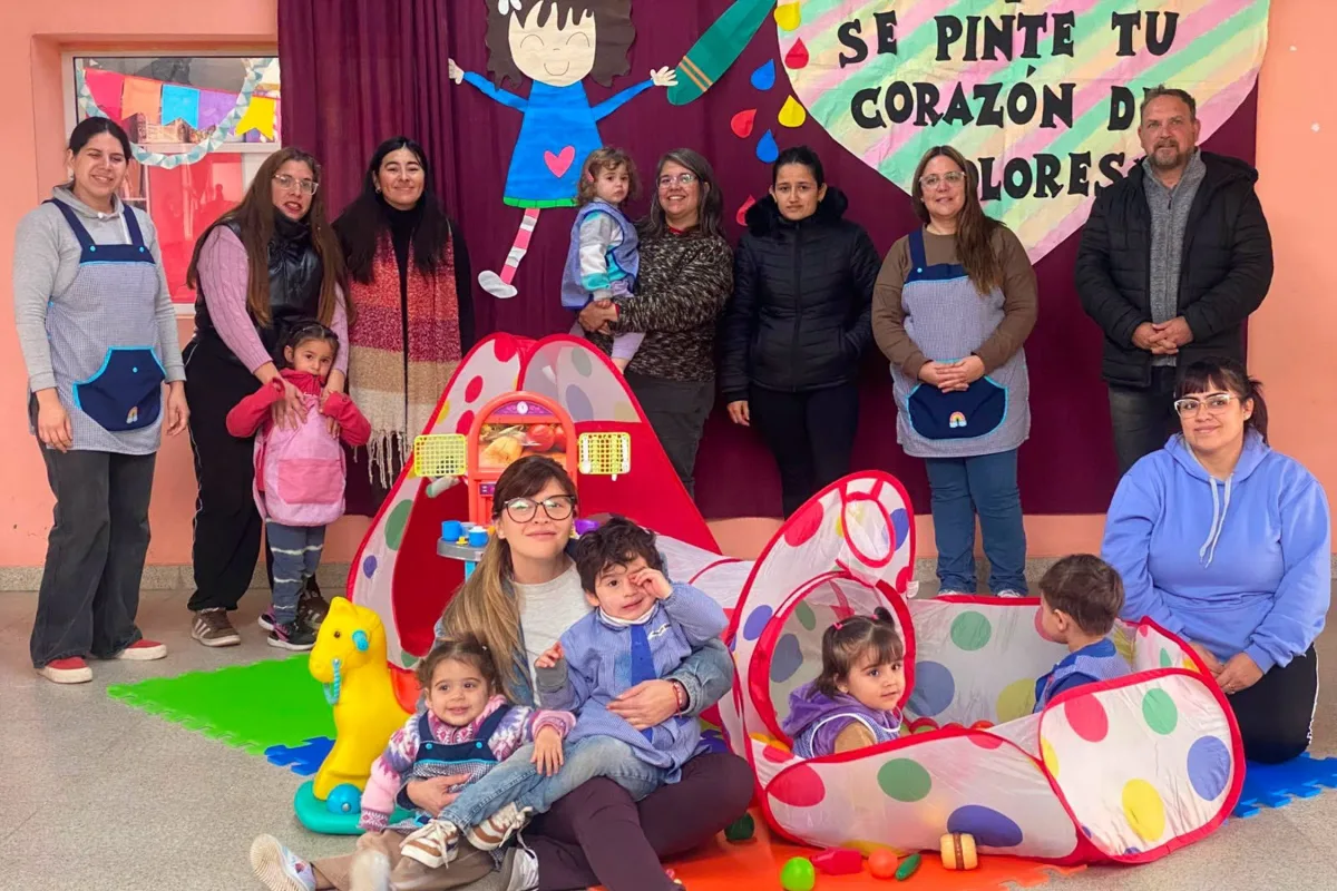 Se entregaron kits lúdicos a jardines de Tigre para el aprendizaje infantil