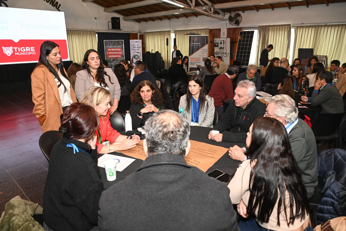 Se realizó la primera Mesa Participativa de Economía Circular en Tigre