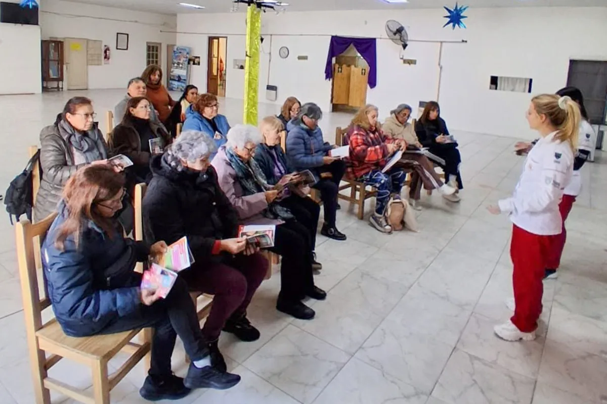 Talleres de alimentación saludable para adultos mayores en Tigre