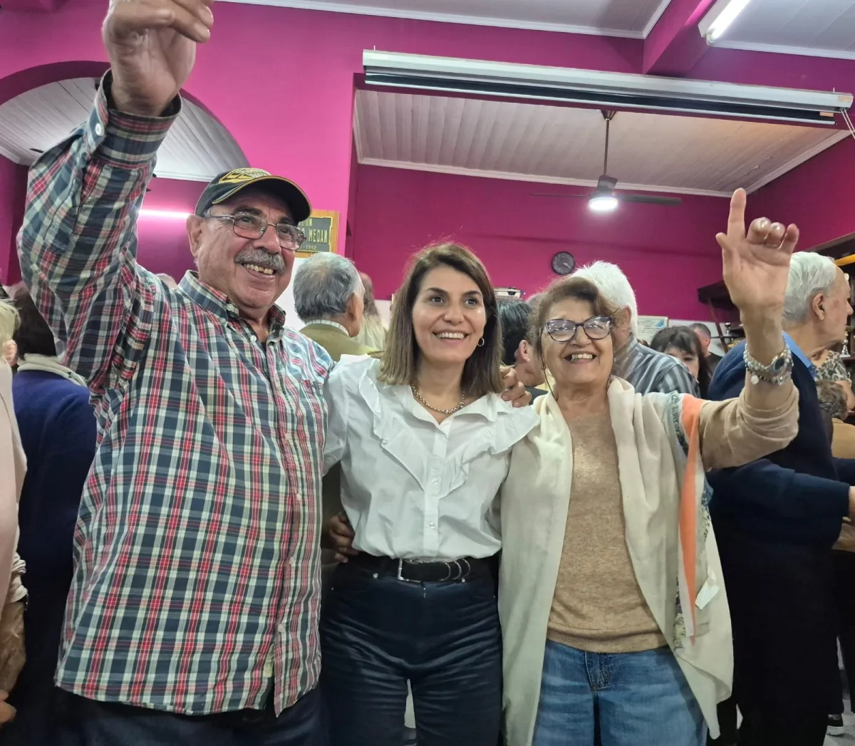 Tigre: Almuerzo solidario del Centro de Jubilados Marina Mercante
