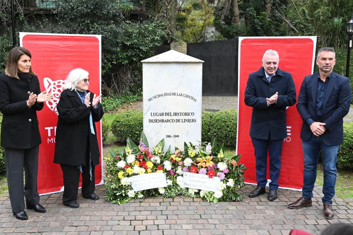 Tigre conmemoró el 220° aniversario del desembarco de Liniers