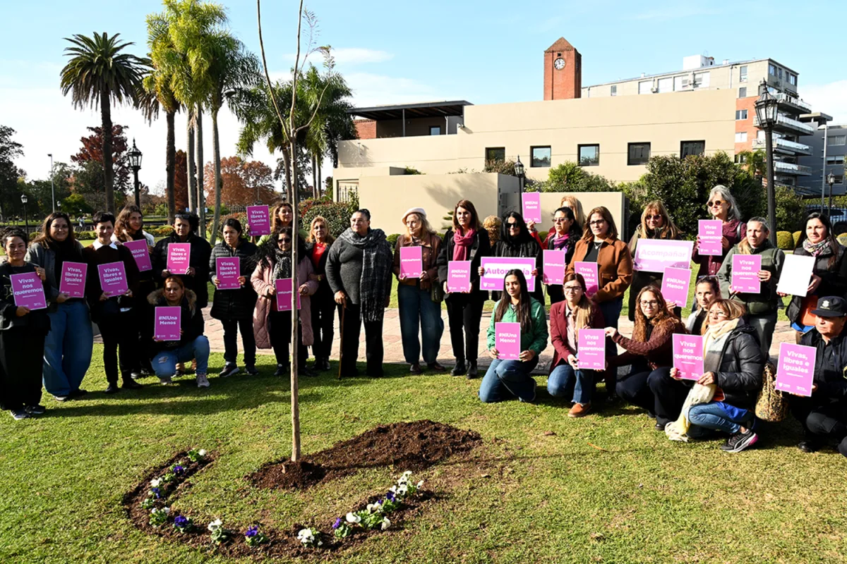 Tigre conmemoró el undécimo aniversario de #NiUnaMenos