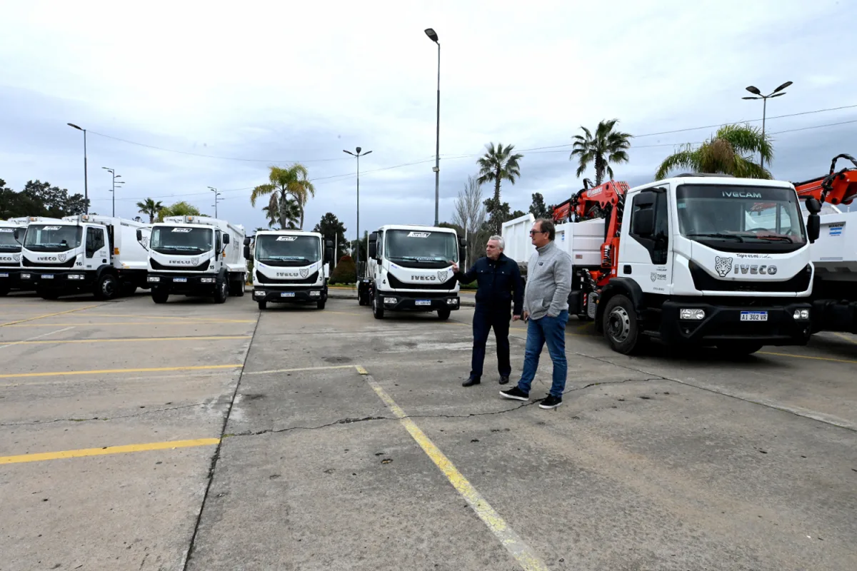 Tigre incorpora nueva maquinaria para mejorar servicios públicos