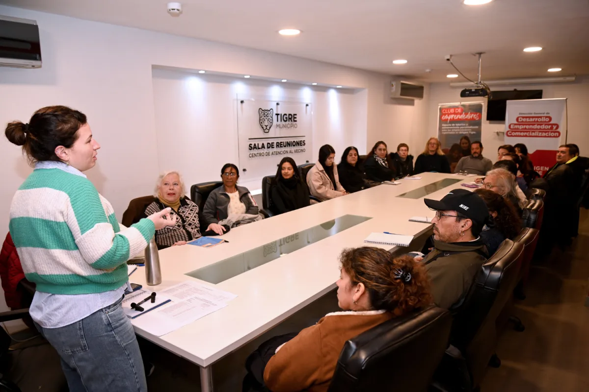 Tigre lanzó el Club Emprendedor para apoyar a emprendedores locales