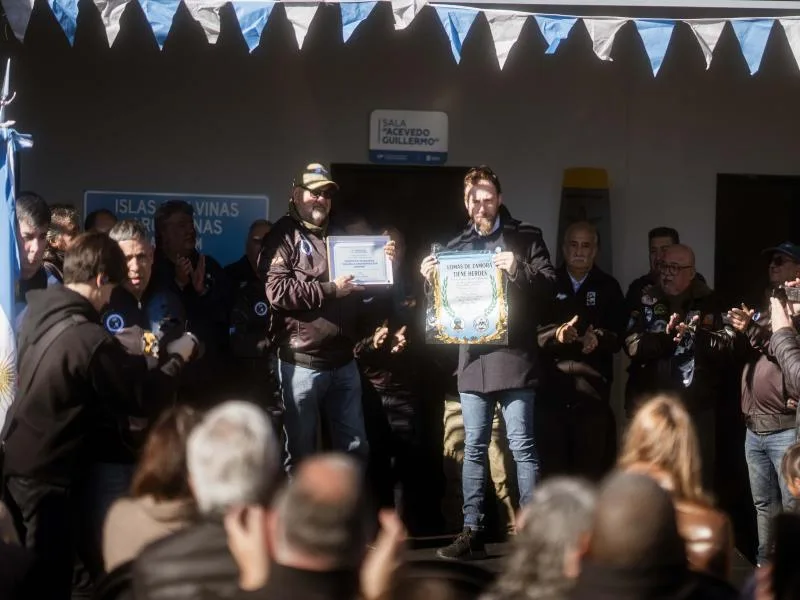 Acto homenaje por los 30 años del Centro de Veteranos de Lomas