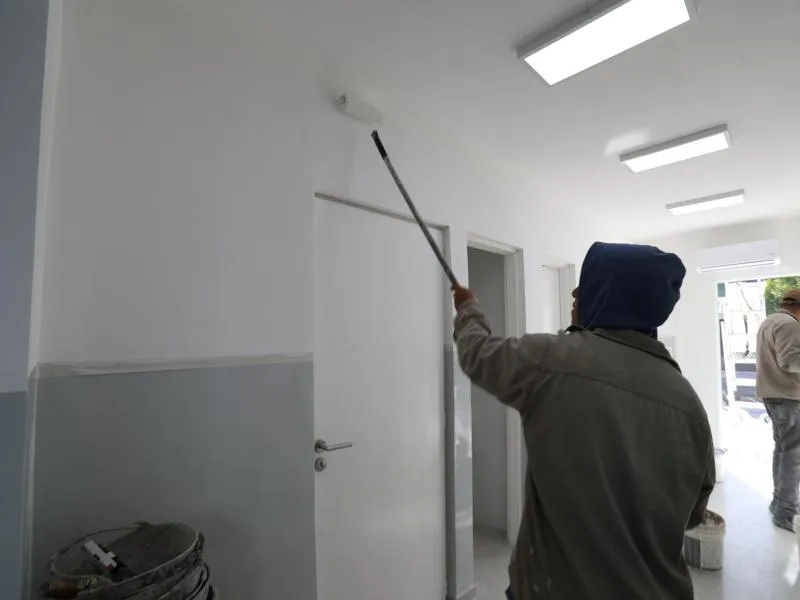 Avanza la renovación del Centro de Salud en Fiorito