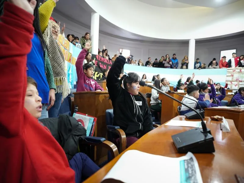 Estudiantes de Lomas presentaron propuestas en el HCD