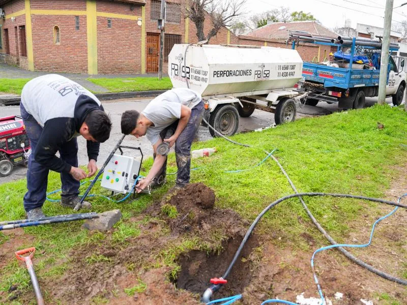 Instalan nuevas bombas freáticas en Parque Barón para prevenir anegamientos