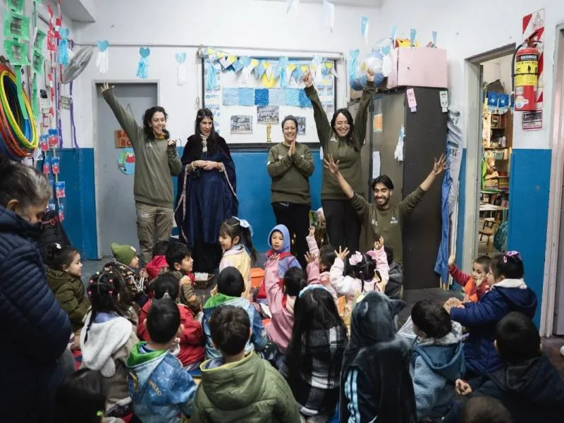 Los niños del Jardín N° 8 aprendieron sobre sustentabilidad