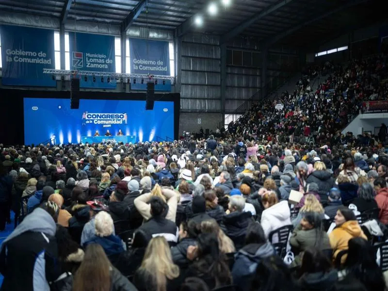 Más de 6.000 vecinos participaron del Congreso de la Comunidad en Lomas