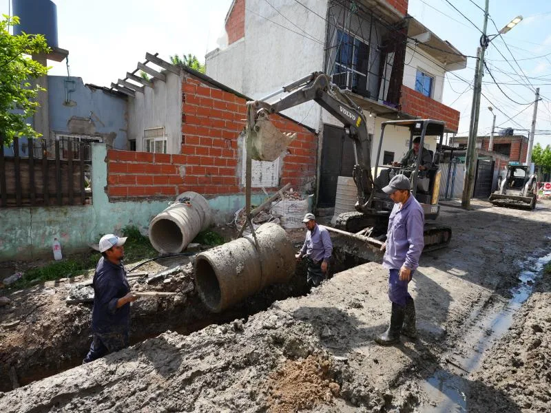 Mejoras en el drenaje y veredas en Santa Catalina para el Polo Educativo
