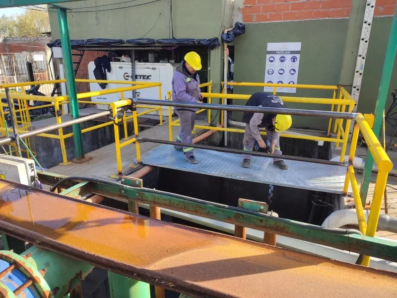 Mejoras en la Estación de Bombeo de Barrio Obrero en Lomas de Zamora
