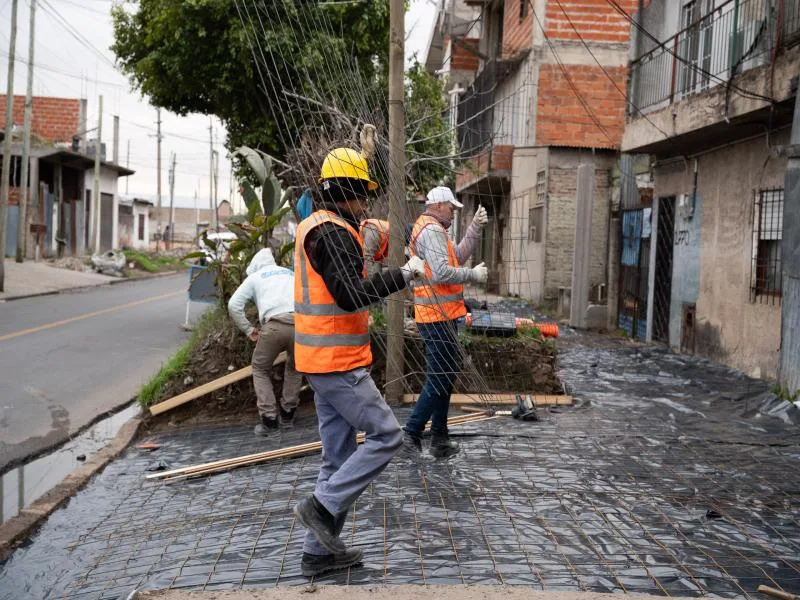 Mejoras en la infraestructura peatonal de Lomas de Zamora