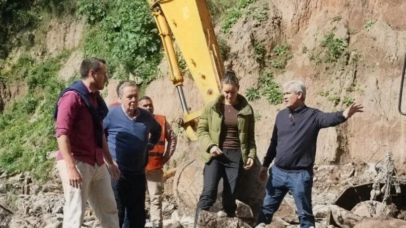 Avanza la obra de mitigación en el Arroyo Nueva Esperanza