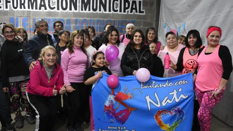 Avanzan las obras en el Núcleo de Formación Municipal de Tafí Viejo
