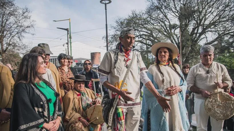 Ceremonia a la Pachamama en Tafí Viejo el 29 de agosto