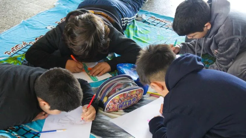 Estudiantes de Tafí Viejo expresaron sus derechos a través del arte