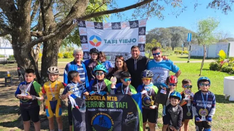 Gran participación en la cuarta fecha de Mini Bikers en Tafí Viejo