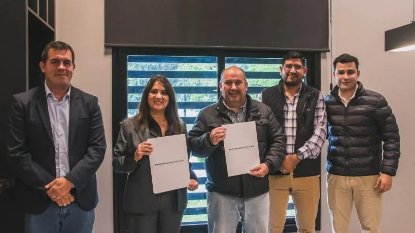 Nuevo convenio para mejorar el reciclaje en Tafí Viejo