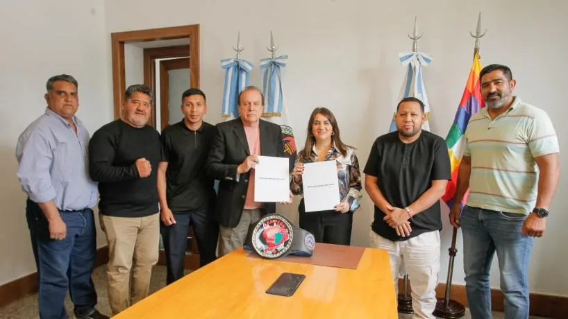 Tafí Viejo firmó un convenio para impulsar el boxeo local