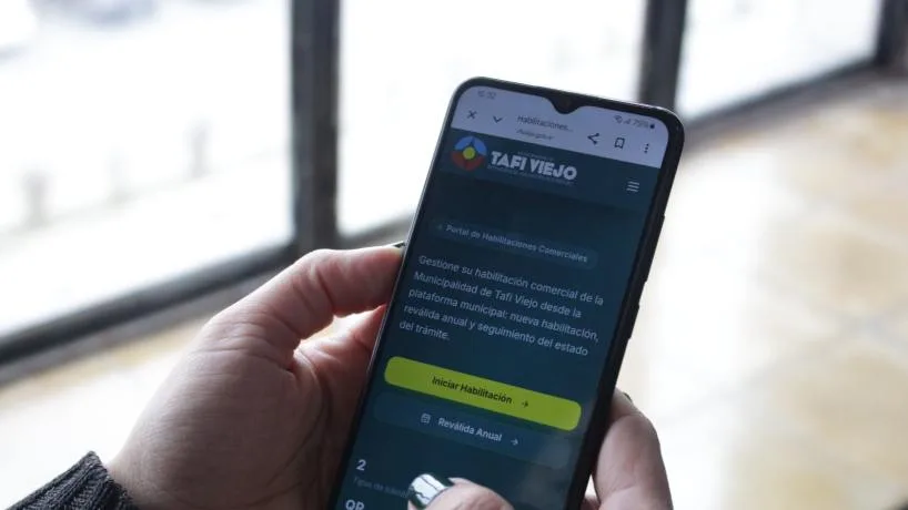 Tafí Viejo lanzó plataforma digital para habilitaciones comerciales